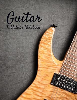 Book cover for guitar player journal