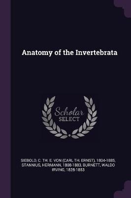 Book cover for Anatomy of the Invertebrata