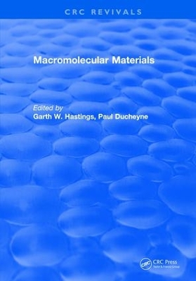 Book cover for Macromolecular Materials