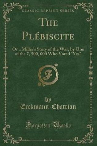 Cover of The Plébiscite