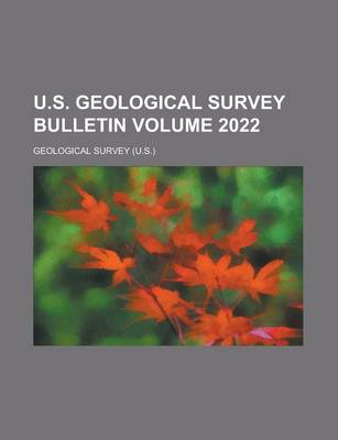 Book cover for U.S. Geological Survey Bulletin Volume 2022