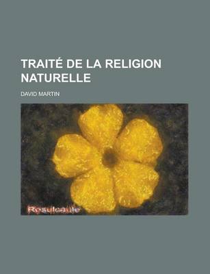 Book cover for Traite de La Religion Naturelle