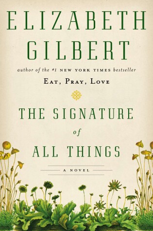 Book cover for The Signature of All Things