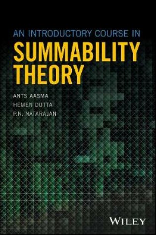 Cover of An Introductory Course in Summability Theory