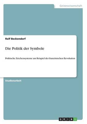 Book cover for Die Politik der Symbole