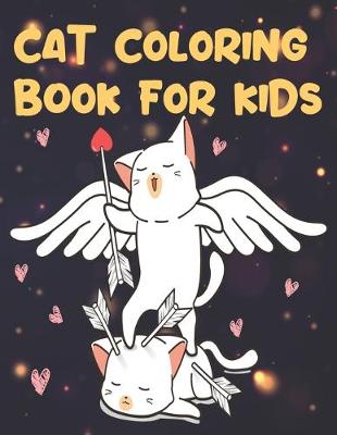 Book cover for Cat Coloring Book For Kids