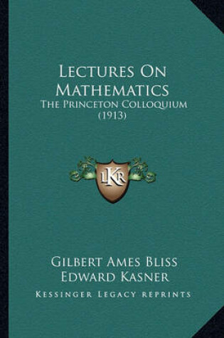 Cover of Lectures on Mathematics Lectures on Mathematics