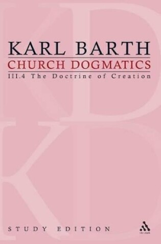 Cover of Church Dogmatics Study Edition 19