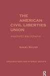 Book cover for The American Civil Liberties Union