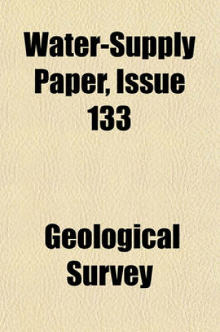 Cover of Water-Supply Paper, Issue 133