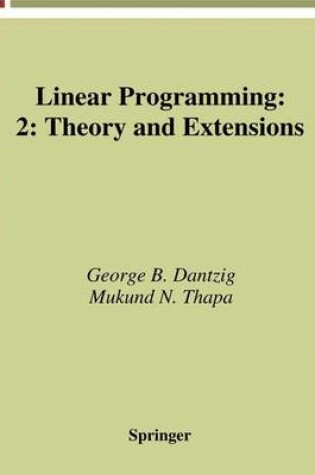 Cover of Linear Programming 2