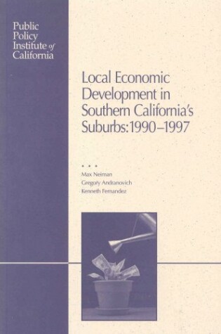 Cover of Local Economic Development in Southern California's Suburbs