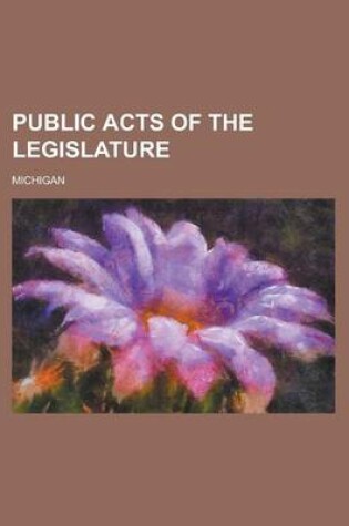 Cover of Public Acts of the Legislature