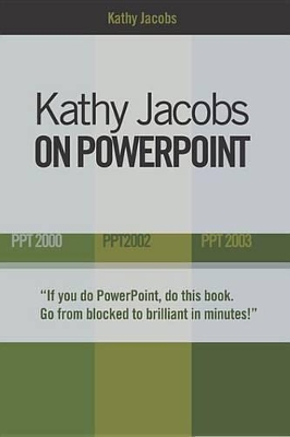 Book cover for Kathy Jacobs on PowerPoint