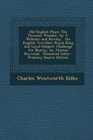 Cover of Old English Plays