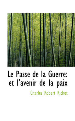 Book cover for Le Pass de La Guerre