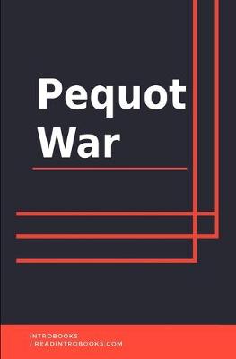 Book cover for Pequot War