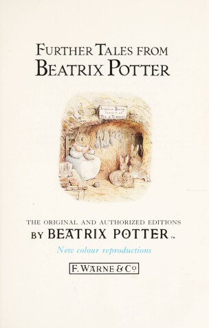 Book cover for Further Tales from Beatrix Potter
