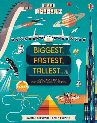 Book cover for Biggest, Fastest, Tallest...