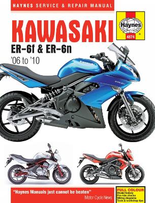 Book cover for Kawasaki Er-6F & Er-6N (06 - 10)