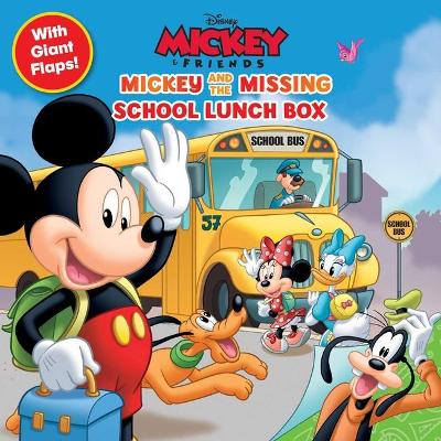 Book cover for Disney: Mickey and the Missing School Lunch Box