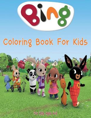 Book cover for Bing Coloring Book For kids