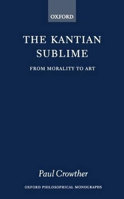 Cover of The Kantian Sublime