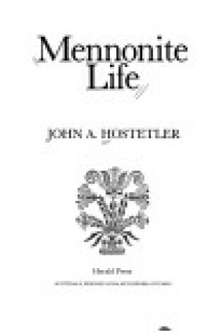 Cover of Mennonite Life