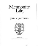 Book cover for Mennonite Life