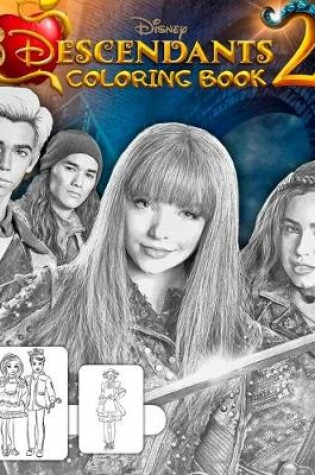 Cover of Descendants 2 Coloring Book