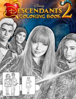 Book cover for Descendants 2 Coloring Book
