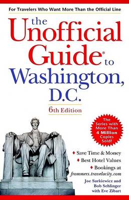 Book cover for The Unofficial Guide to Washington DC