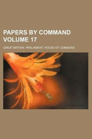 Cover of Papers by Command Volume 17