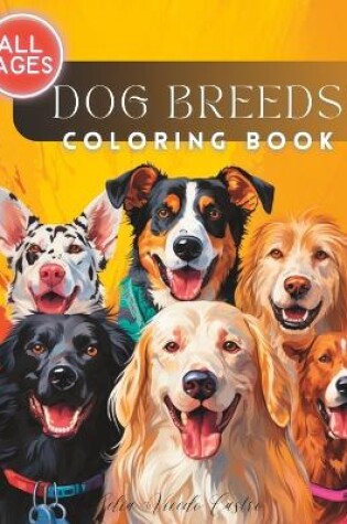 Cover of Dog Breeds Coloring Book