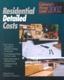 Cover of Residential Detailed Costs