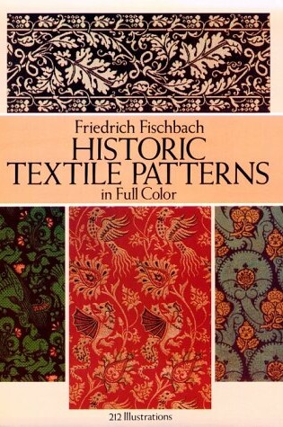 Cover of Historic Textile Patterns in Full Color