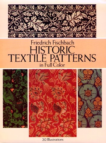 Book cover for Historic Textile Patterns in Full Color