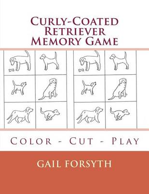 Book cover for Curly-Coated Retriever Memory Game