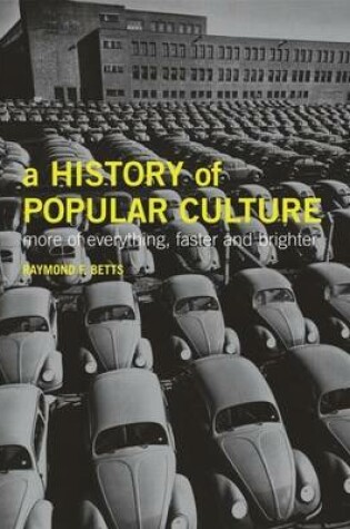 Cover of History of Popular Culture in the Contemporary World