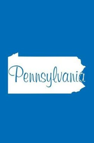 Cover of Pennsylvania - Cobalt Blue Lined Notebook with Margins