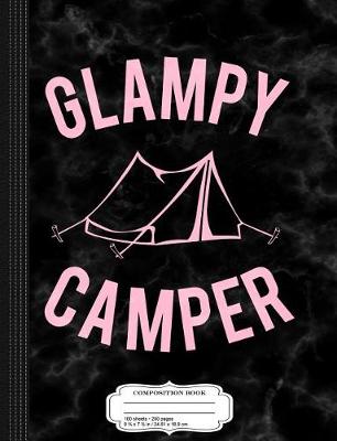 Book cover for Glampy Camper Happy Glamper Composition Notebook