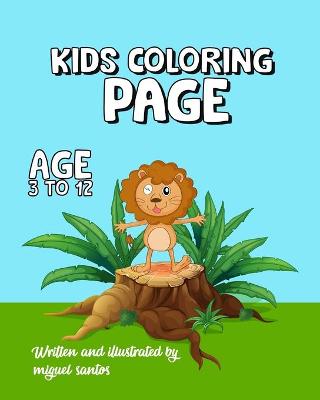 Book cover for Kids Coloring Page