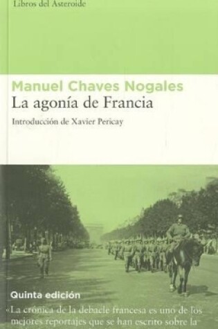 Cover of La Agonia de Francia