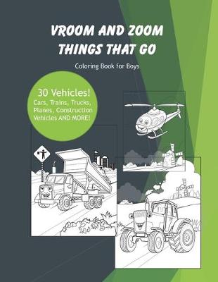 Book cover for Vroom and Zoom Things that Go