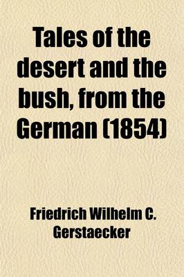 Book cover for Tales of the Desert and the Bush, from the German