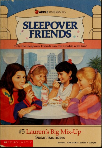 Book cover for Sleepover Friends #5