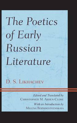 Book cover for The Poetics of Early Russian Literature