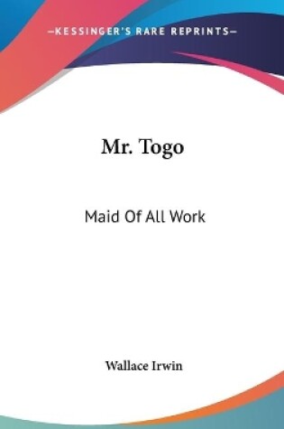 Cover of Mr. Togo