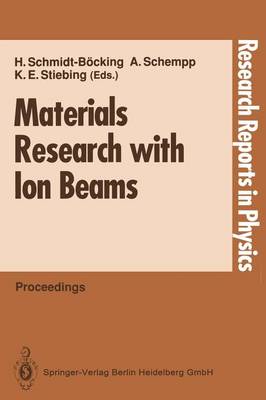 Cover of Materials Research with Ion Beams