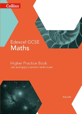 Book cover for GCSE Maths Edexcel Higher Practice Book